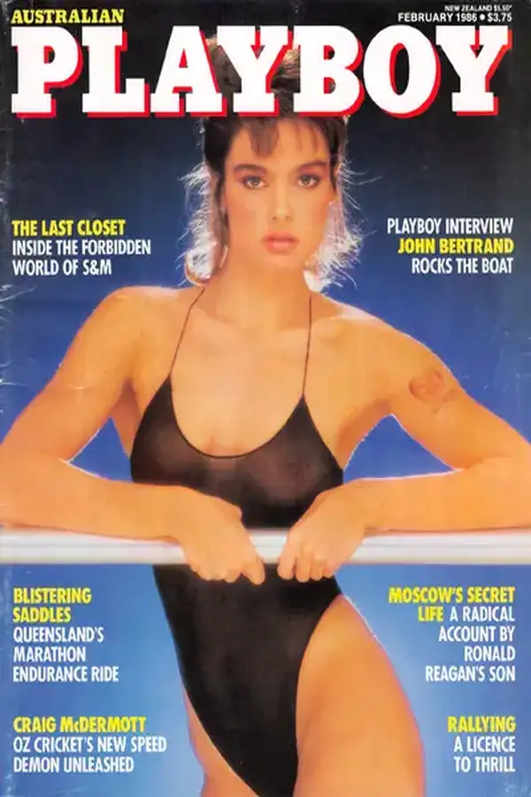 Playboy Australia - February 1986 Cover